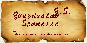 Zvezdoslav Stanišić vizit kartica